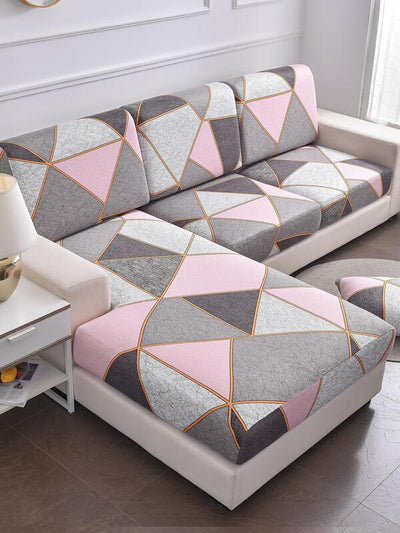 1pc Printed Stretch Sofa Cushion Cover, Non-Slip Sofa Slipcover, Suitable For Living Room, Bedroom, Outdoor Sofa, Protects Sofa From Pet Stains, All Season Use, Fits L-Shaped Single Sofa And 1/2/3/4 Seater Sofas, Autumn Home Decor Sofa Back Cushion Cover